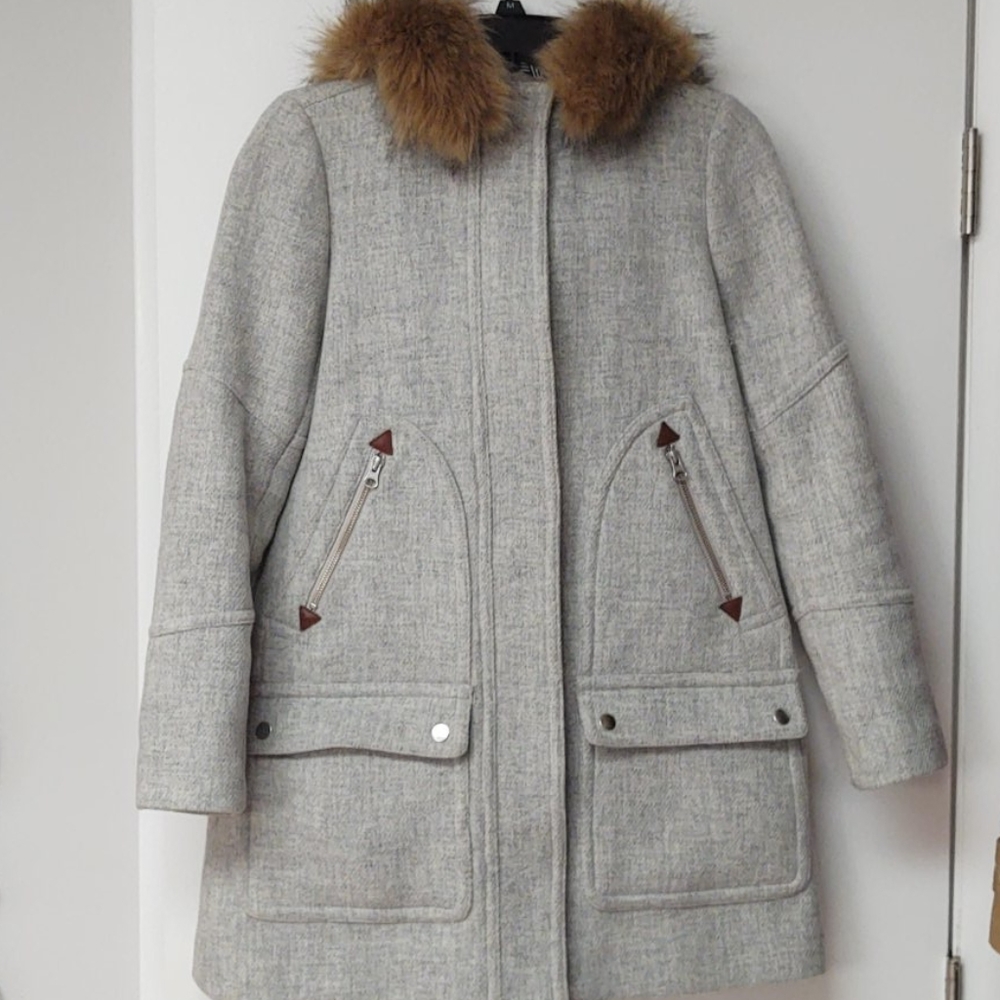 J crew Italian wool coat 2